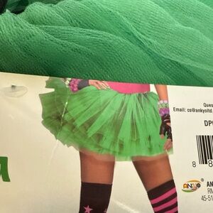 St. Patrick's Day Tutu Adult Teen Green Halloween Dress Up Dance Tulle 5 Layer